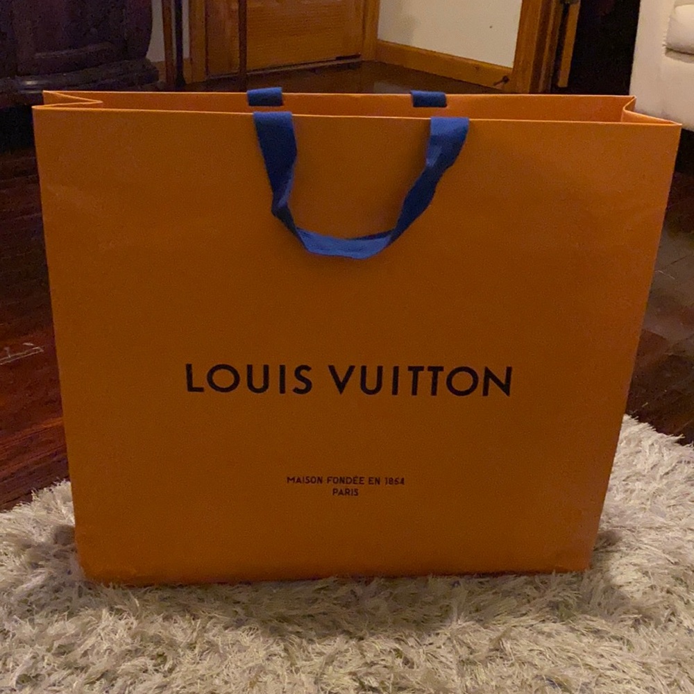 Louis Vuitton Shopping Bag Authentic 20” x 18”